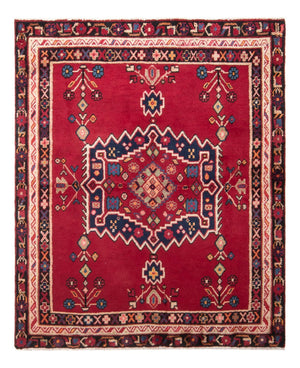 Persisk tæppe - Nomadisk - 150 x 121 cm - rød
