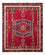 Persisk tæppe - Nomadisk - 150 x 121 cm - rød