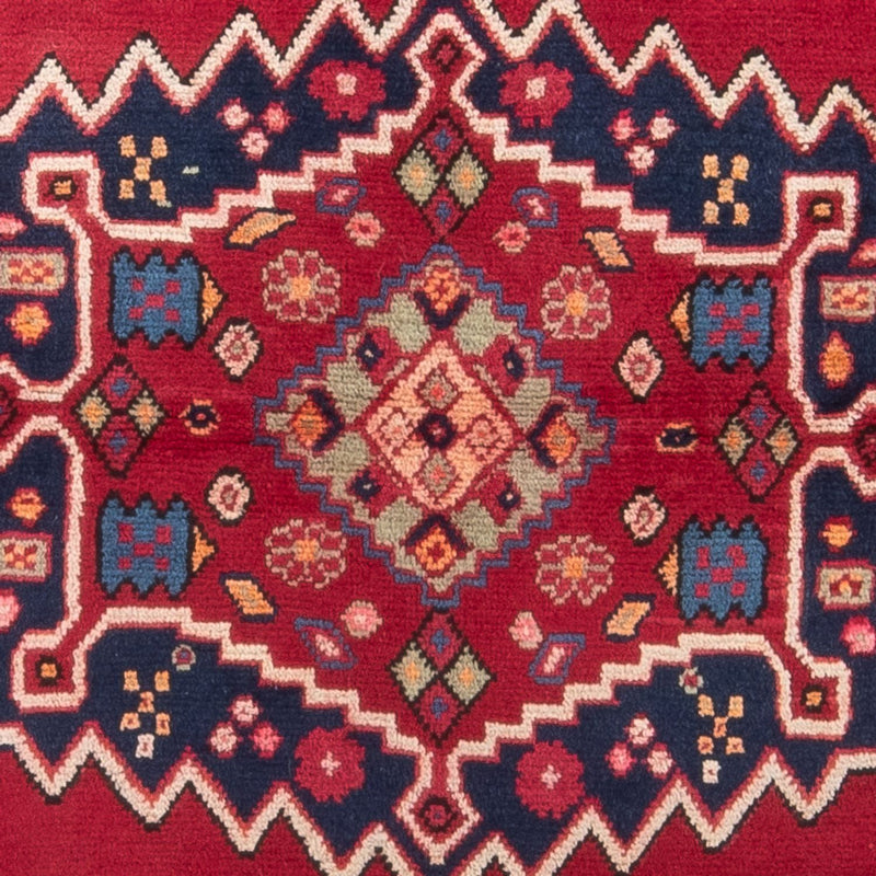 Persisk tæppe - Nomadisk - 150 x 121 cm - rød