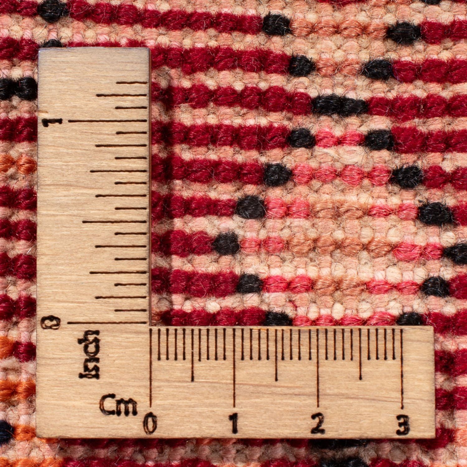 Persisk tæppe - Nomadisk - 150 x 121 cm - rød
