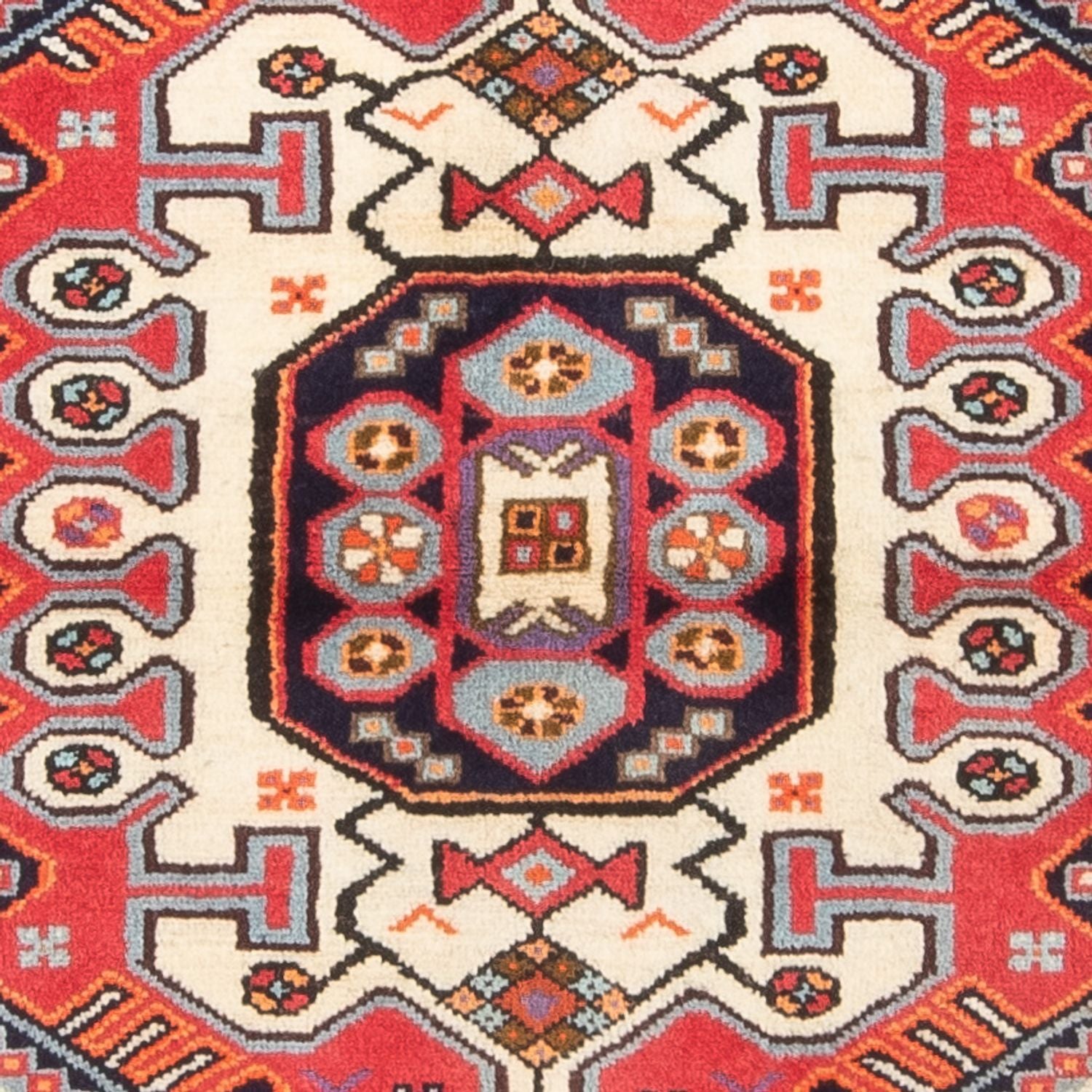 Persisk tæppe - Nomadisk - 150 x 99 cm - rød