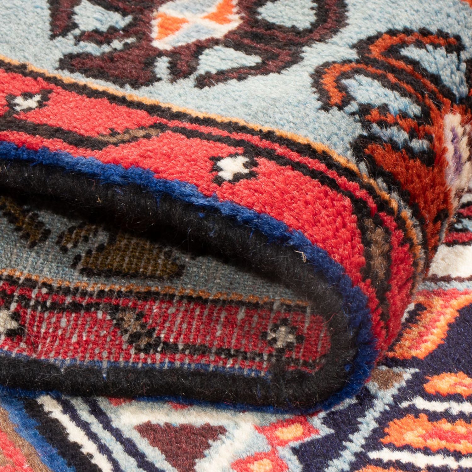 Persisk tæppe - Nomadisk - 150 x 99 cm - rød