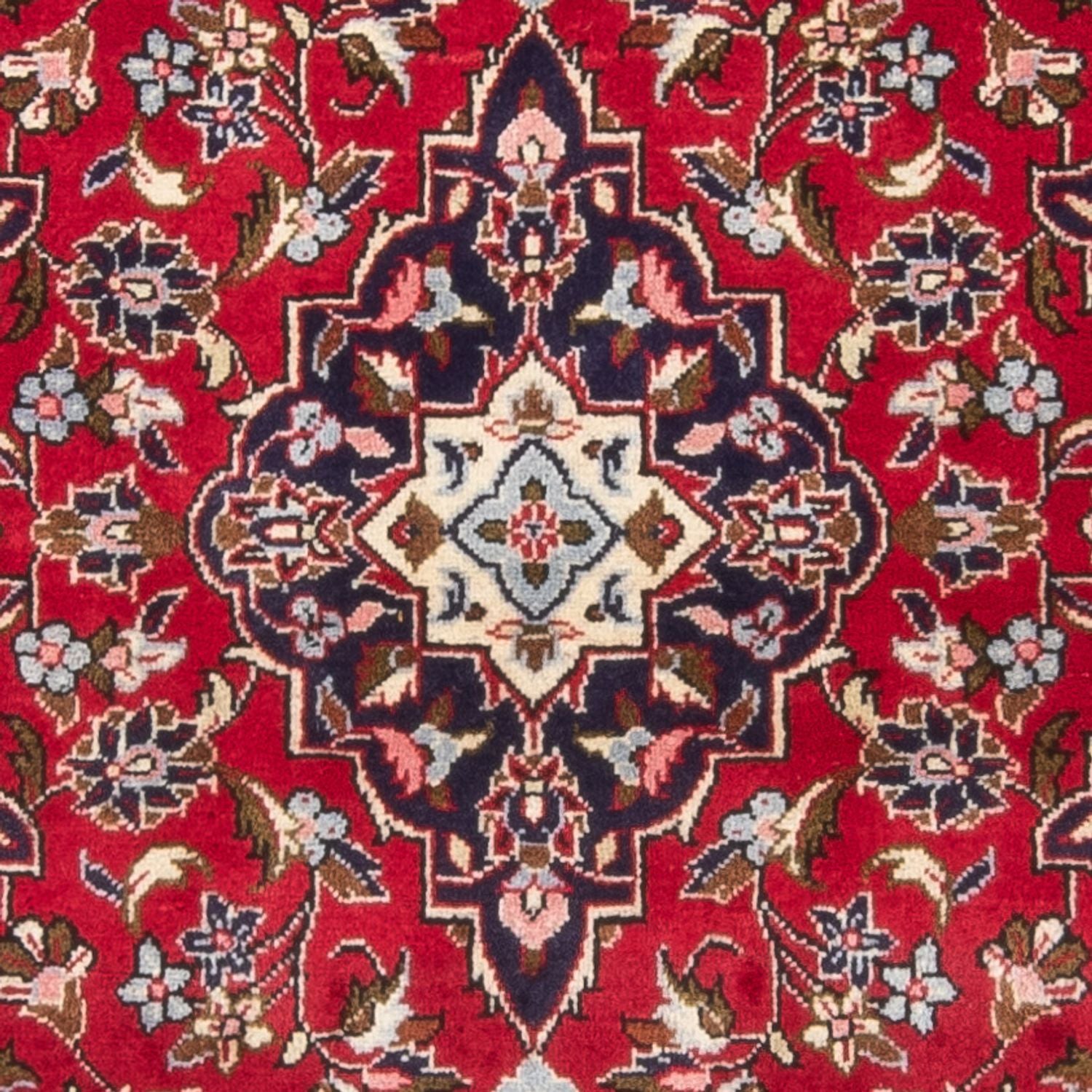 Persisk tæppe - Keshan - 156 x 91 cm - rød