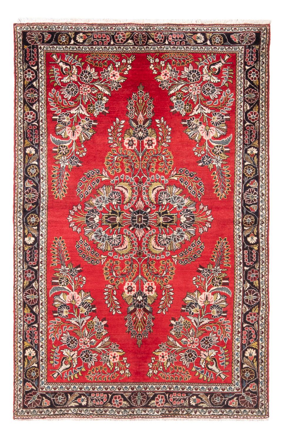 Persisk tæppe - Classic - 210 x 138 cm - rød