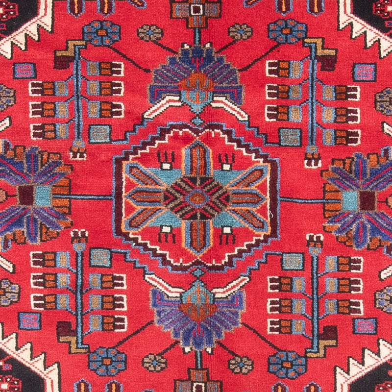Persisk tæppe - Nomadisk - 207 x 136 cm - rød