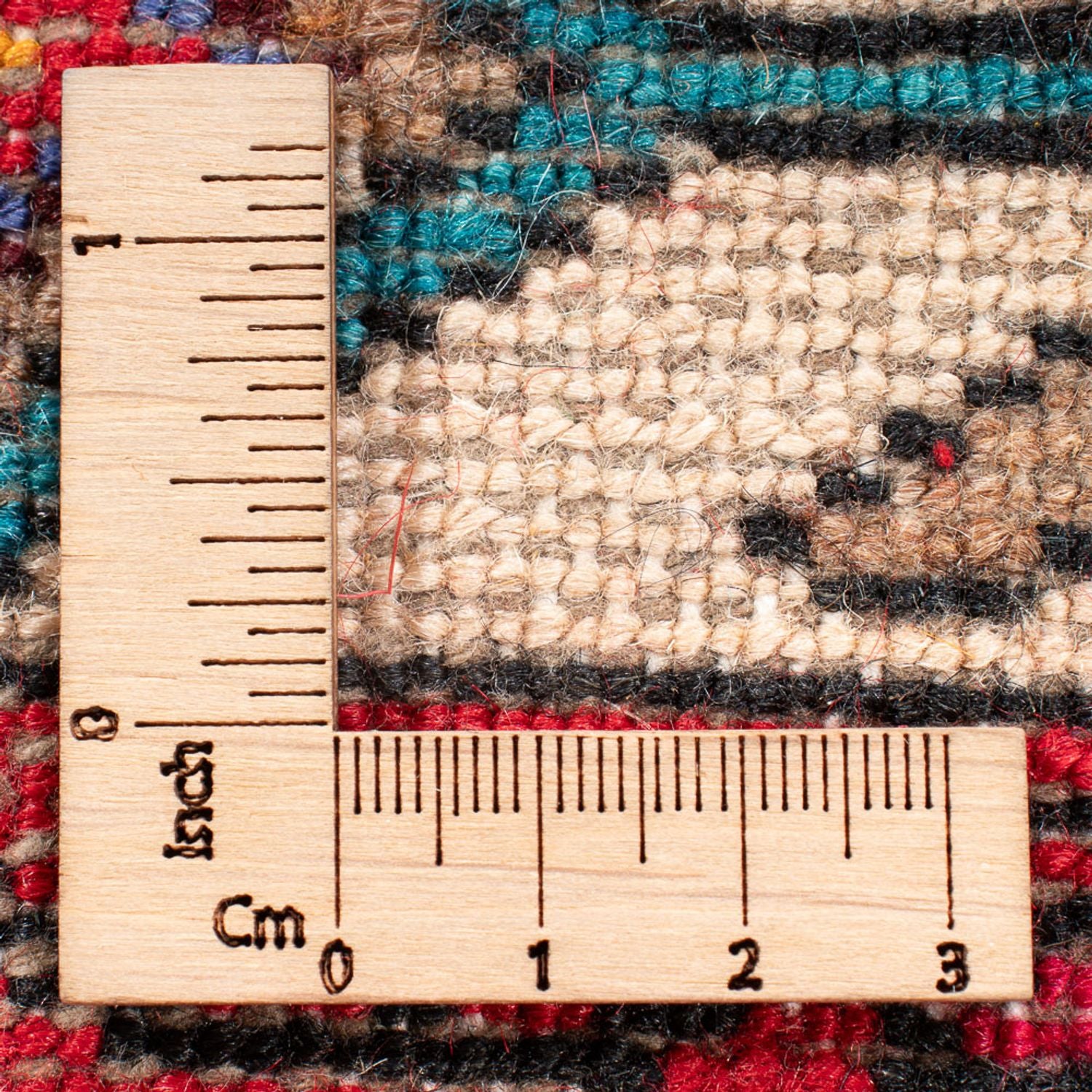 Persisk tæppe - Nomadisk - 207 x 136 cm - rød
