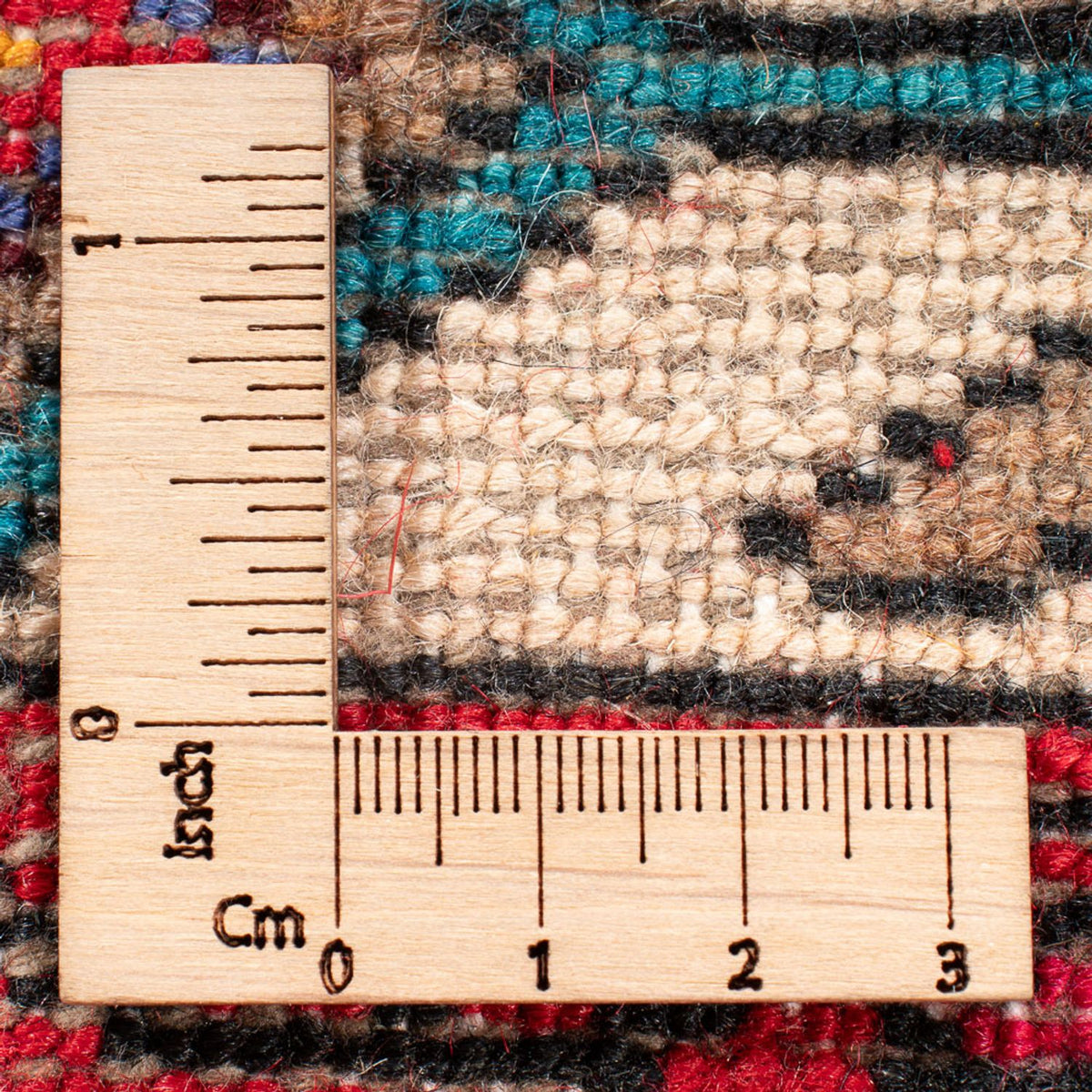 Persisk tæppe - Nomadisk - 207 x 136 cm - rød