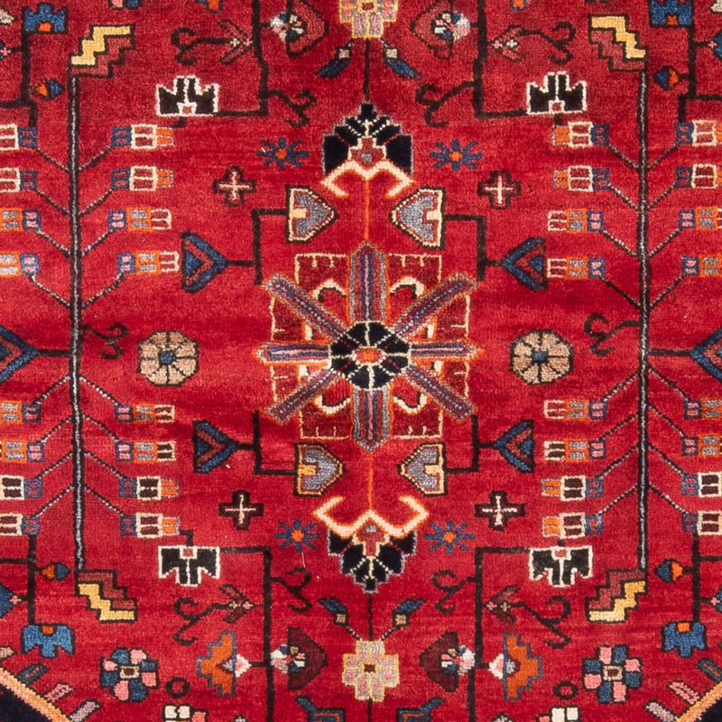 Persisk tæppe - Nomadisk - 215 x 139 cm - rød