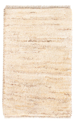 Gabbeh-tæppe - Persisk - 60 x 40 cm - lys beige