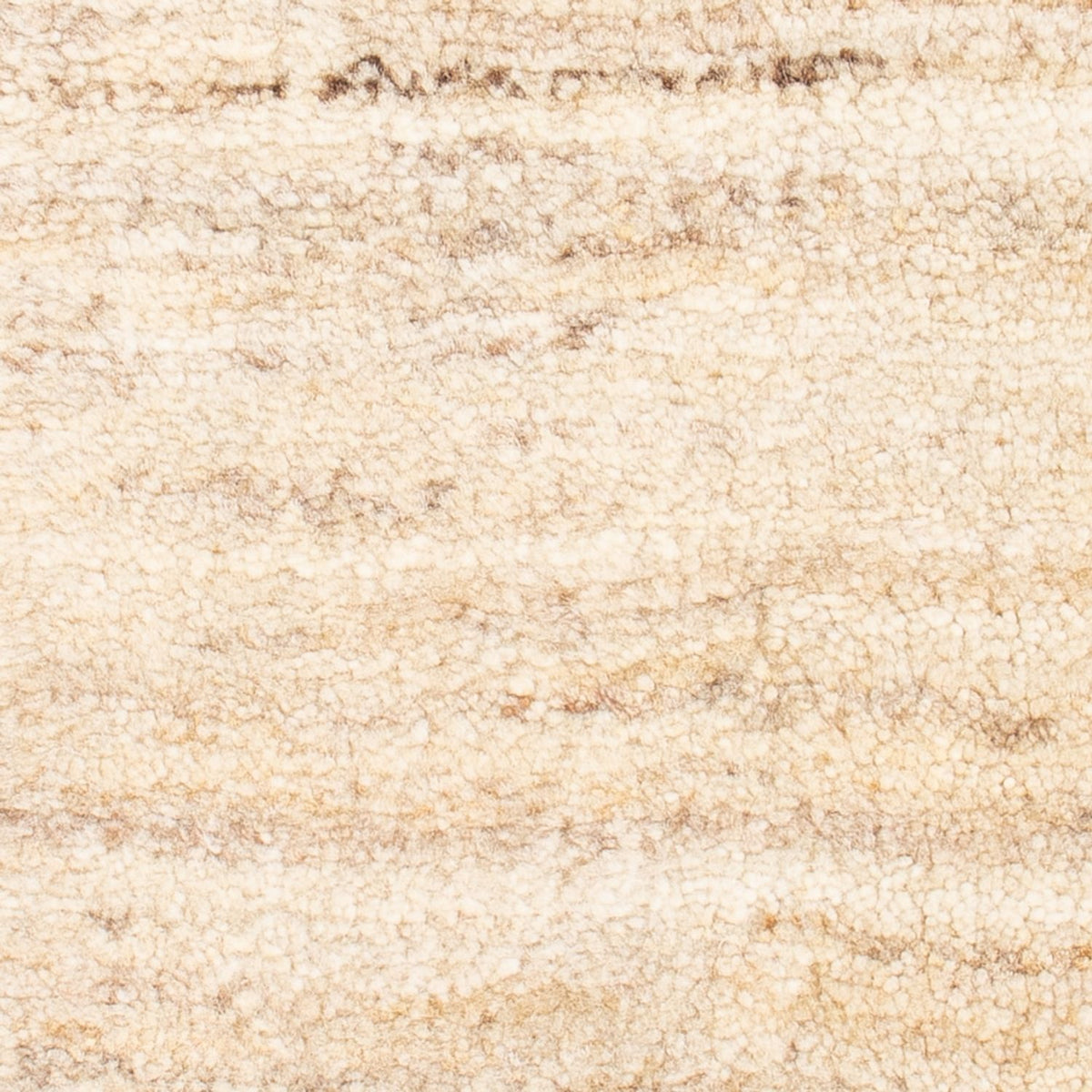 Gabbeh-tæppe - Persisk - 60 x 40 cm - lys beige