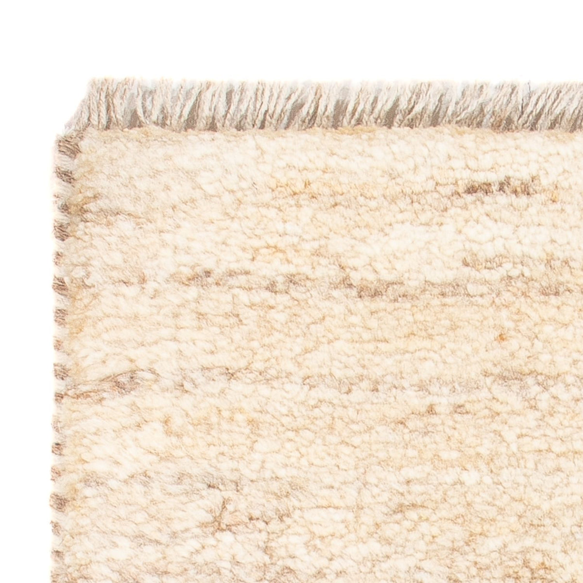 Gabbeh-tæppe - Persisk - 60 x 40 cm - lys beige
