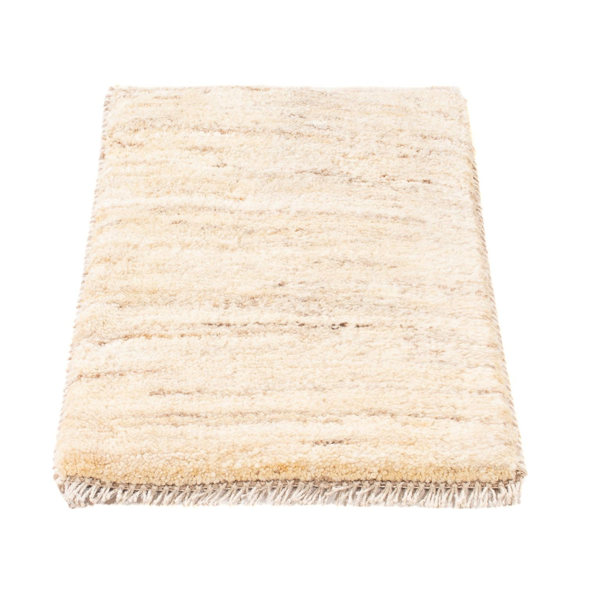 Gabbeh-tæppe - Persisk - 60 x 40 cm - lys beige