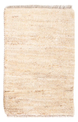 Gabbeh-tæppe - Persisk - 60 x 40 cm - lys beige