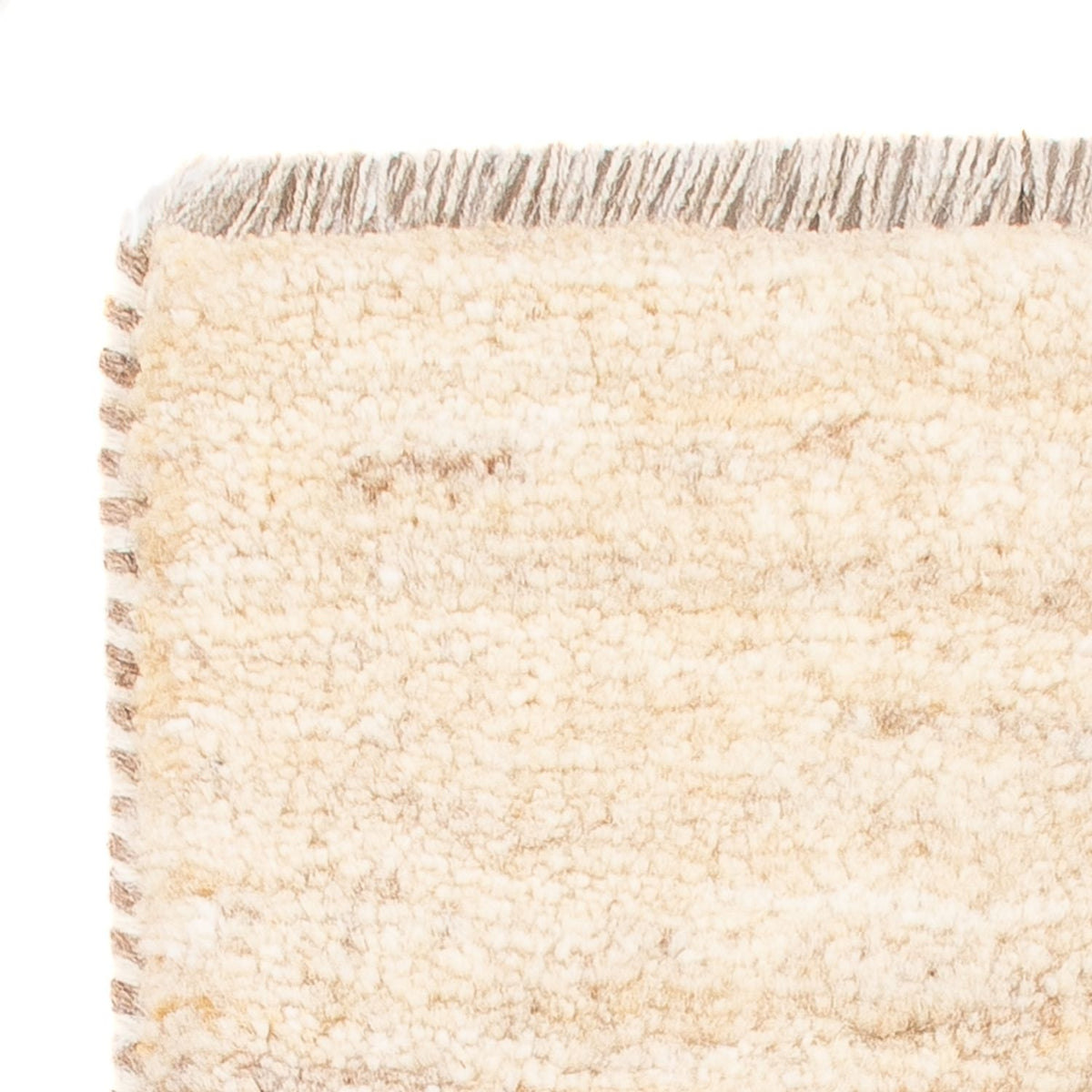 Gabbeh-tæppe - Persisk - 60 x 40 cm - lys beige