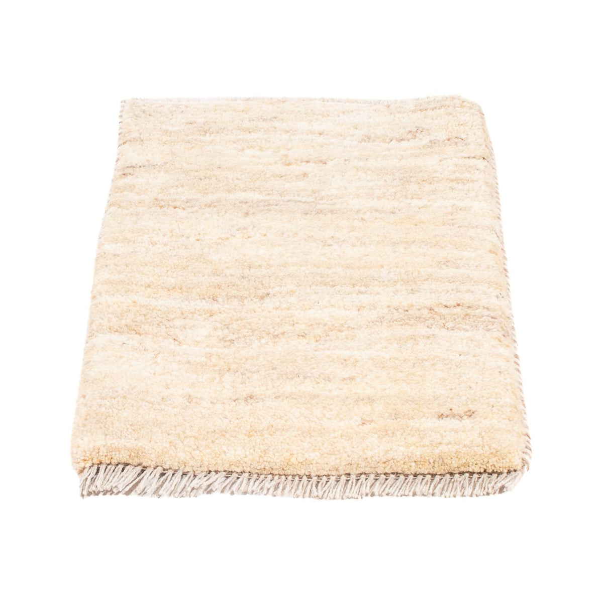 Gabbeh-tæppe - Persisk - 60 x 40 cm - lys beige