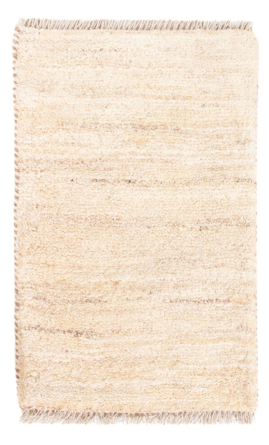 Gabbeh-tæppe - Persisk - 60 x 40 cm - lys beige