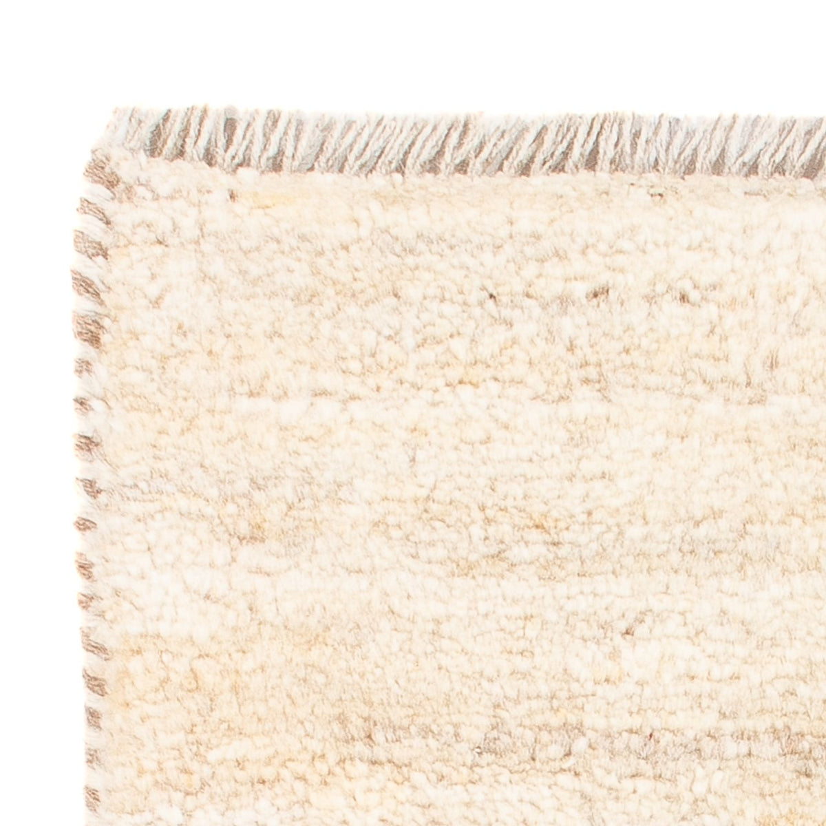 Gabbeh-tæppe - Persisk - 60 x 40 cm - lys beige
