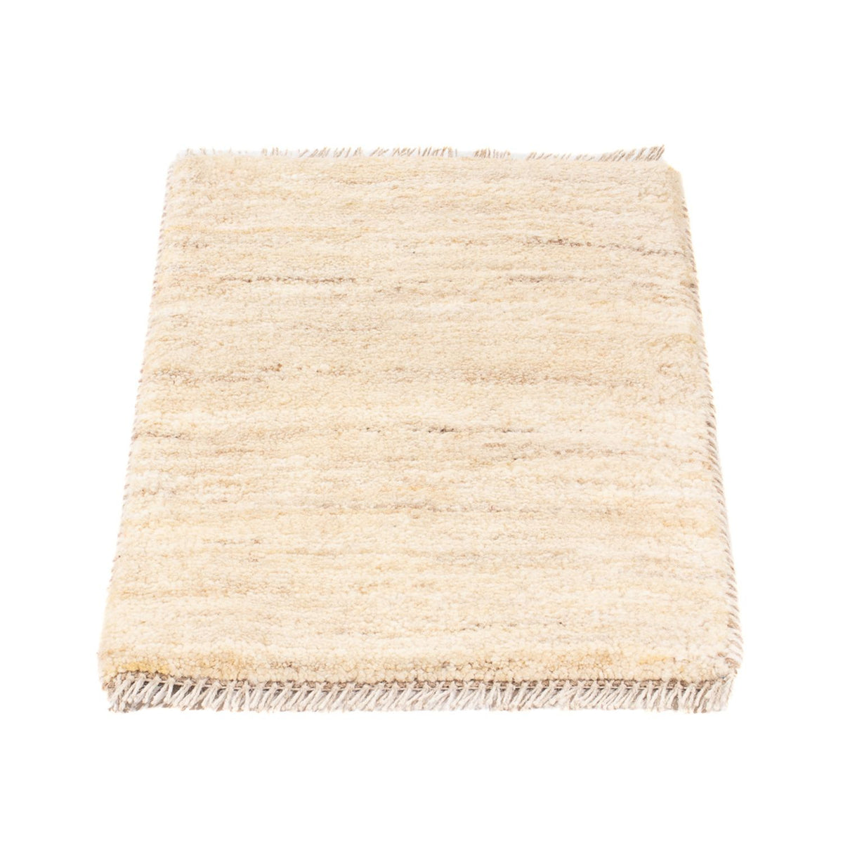 Gabbeh-tæppe - Persisk - 60 x 40 cm - lys beige