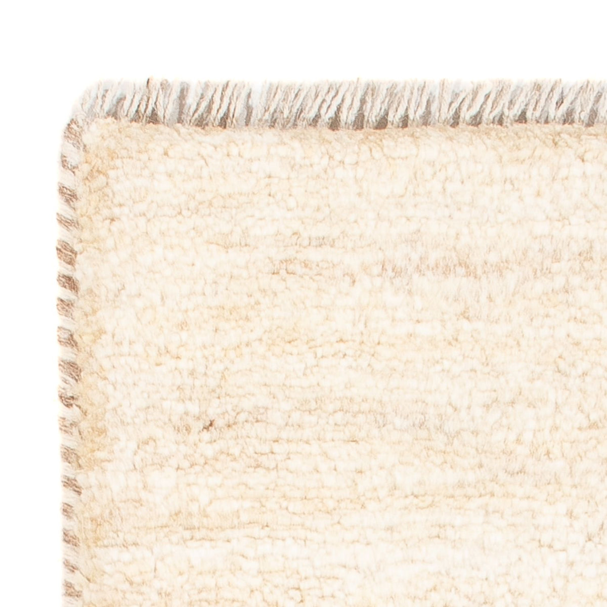 Gabbeh-tæppe - Persisk - 60 x 40 cm - lys beige