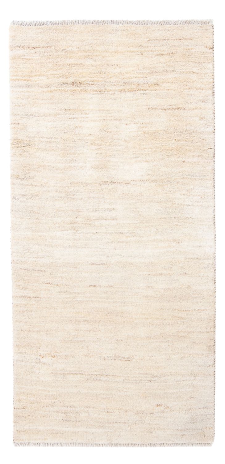Løber Gabbeh-tæppe - Persisk - 160 x 74 cm - creme