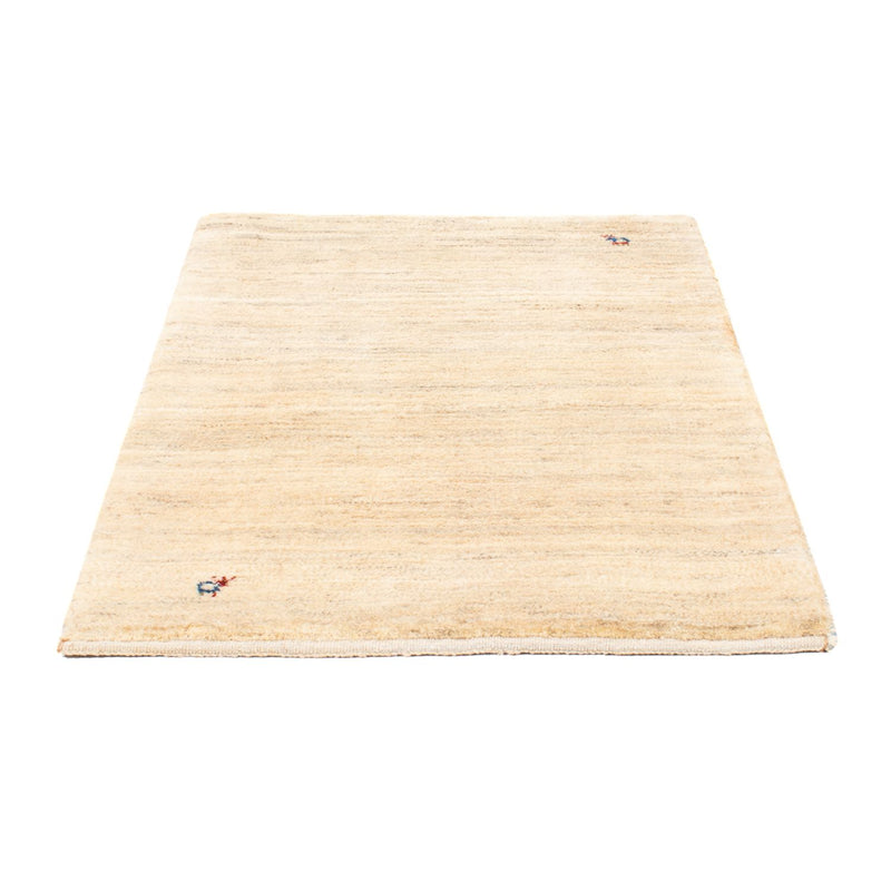 Gabbeh-tæppe - Persisk - 127 x 83 cm - naturlig hvid
