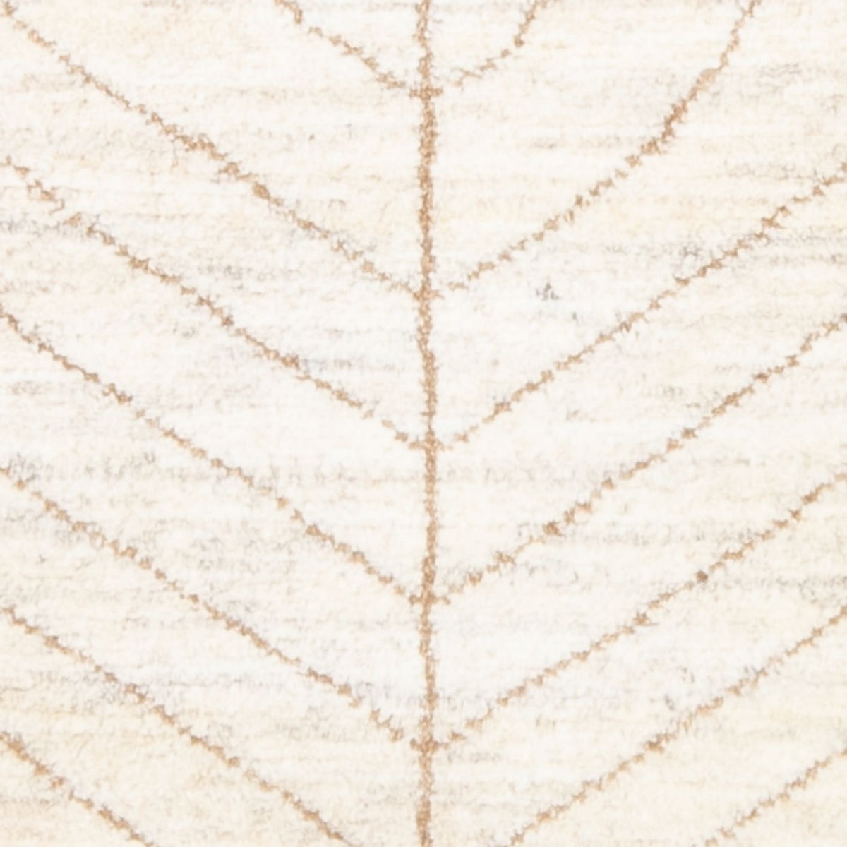Gabbeh-tæppe - Persisk - 121 x 77 cm - naturlig hvid