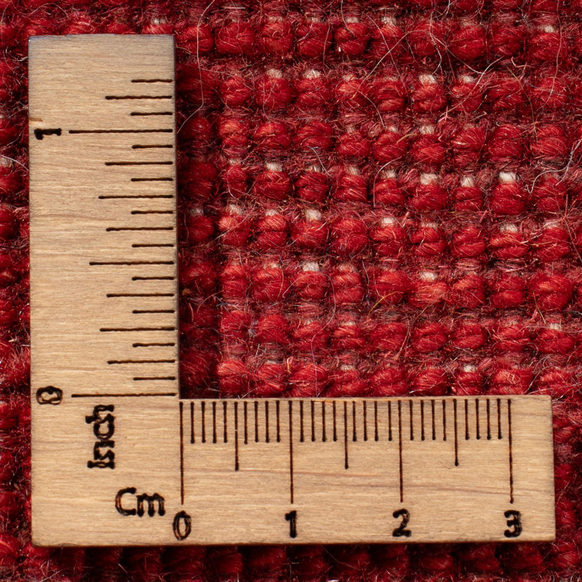 Gabbeh-tæppe - Persisk - 123 x 76 cm - rød