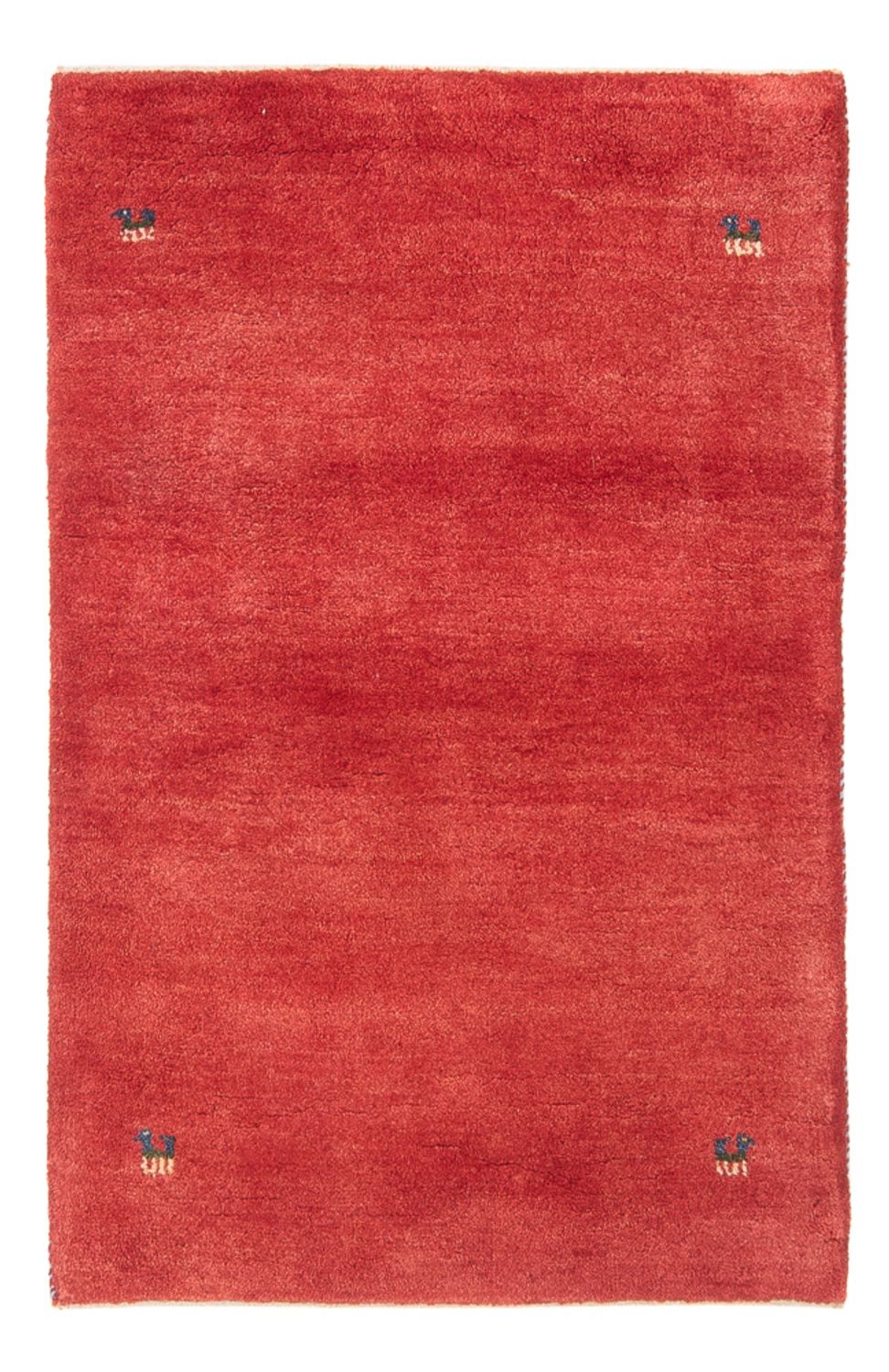 Gabbeh-tæppe - Persisk - 121 x 80 cm - rød