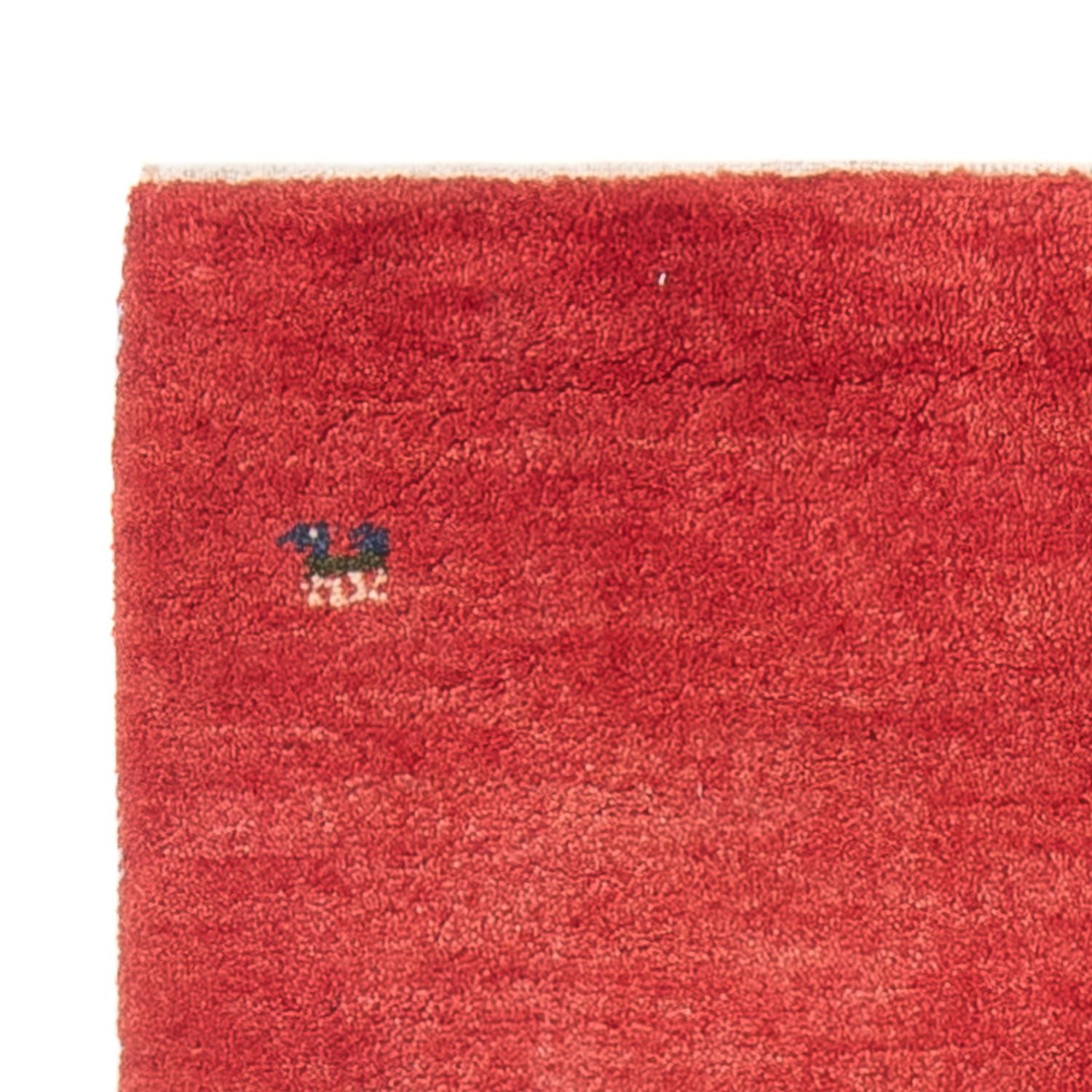 Gabbeh-tæppe - Persisk - 121 x 80 cm - rød