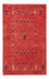Gabbeh-tæppe - Persisk - 123 x 83 cm - rød
