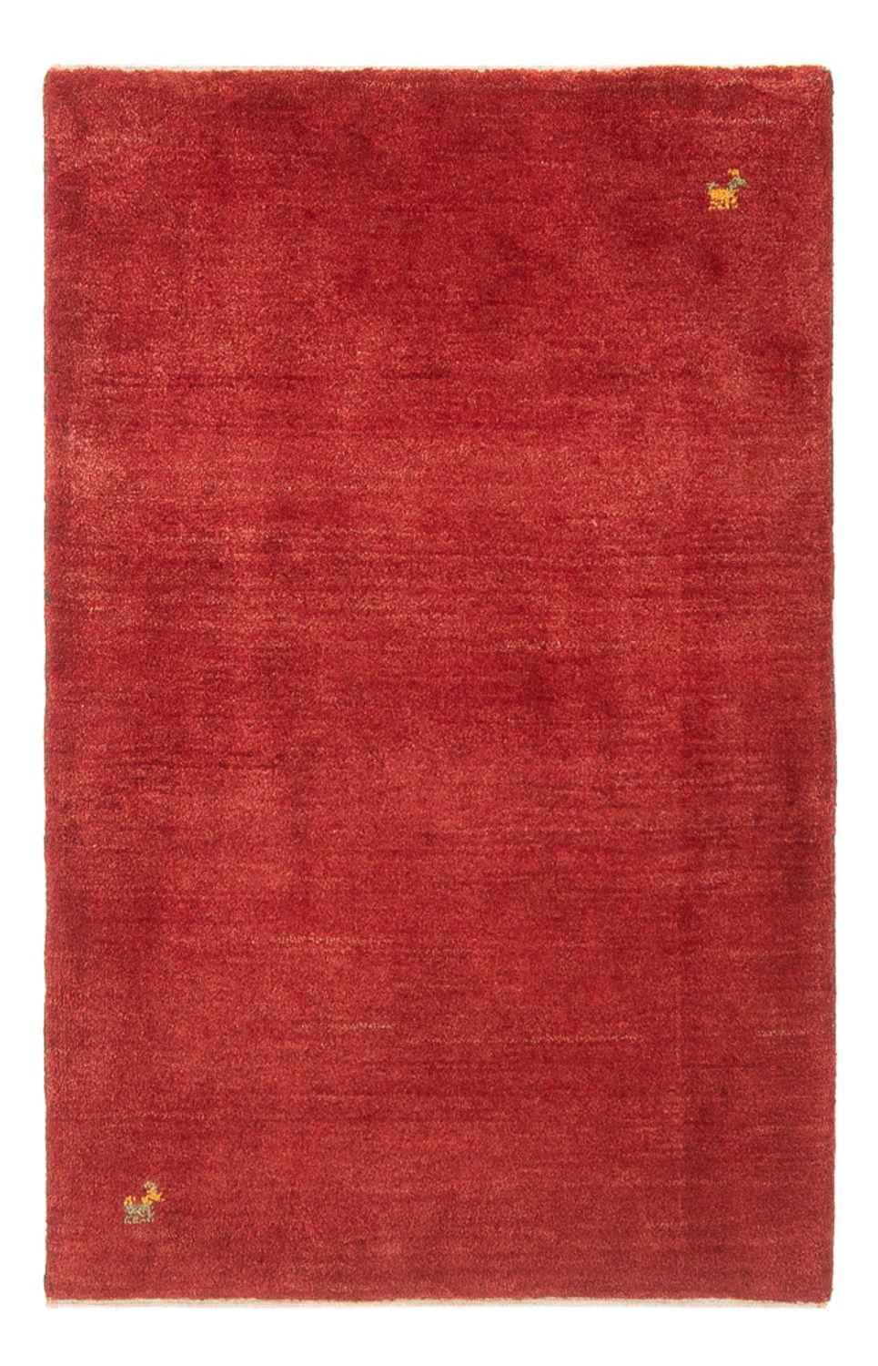 Gabbeh-tæppe - Persisk - 122 x 81 cm - rød