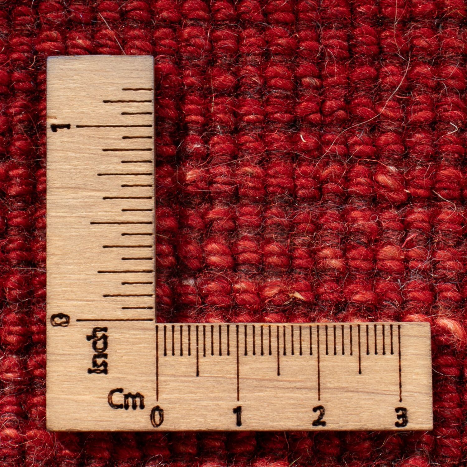 Gabbeh-tæppe - Persisk - 122 x 81 cm - rød