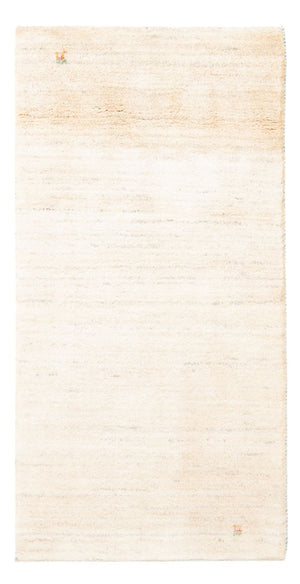 Gabbeh-tæppe - Persisk - 144 x 71 cm - naturlig hvid