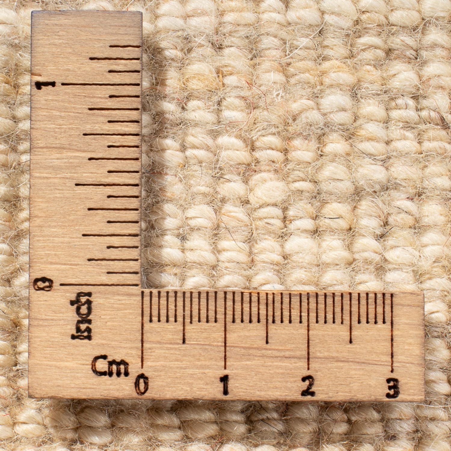 Gabbeh-tæppe - Persisk - 144 x 71 cm - naturlig hvid