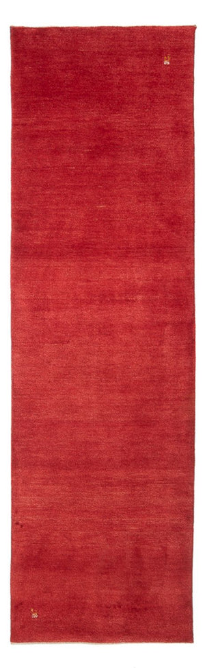 Løber Gabbeh-tæppe - Persisk - 291 x 83 cm - rød