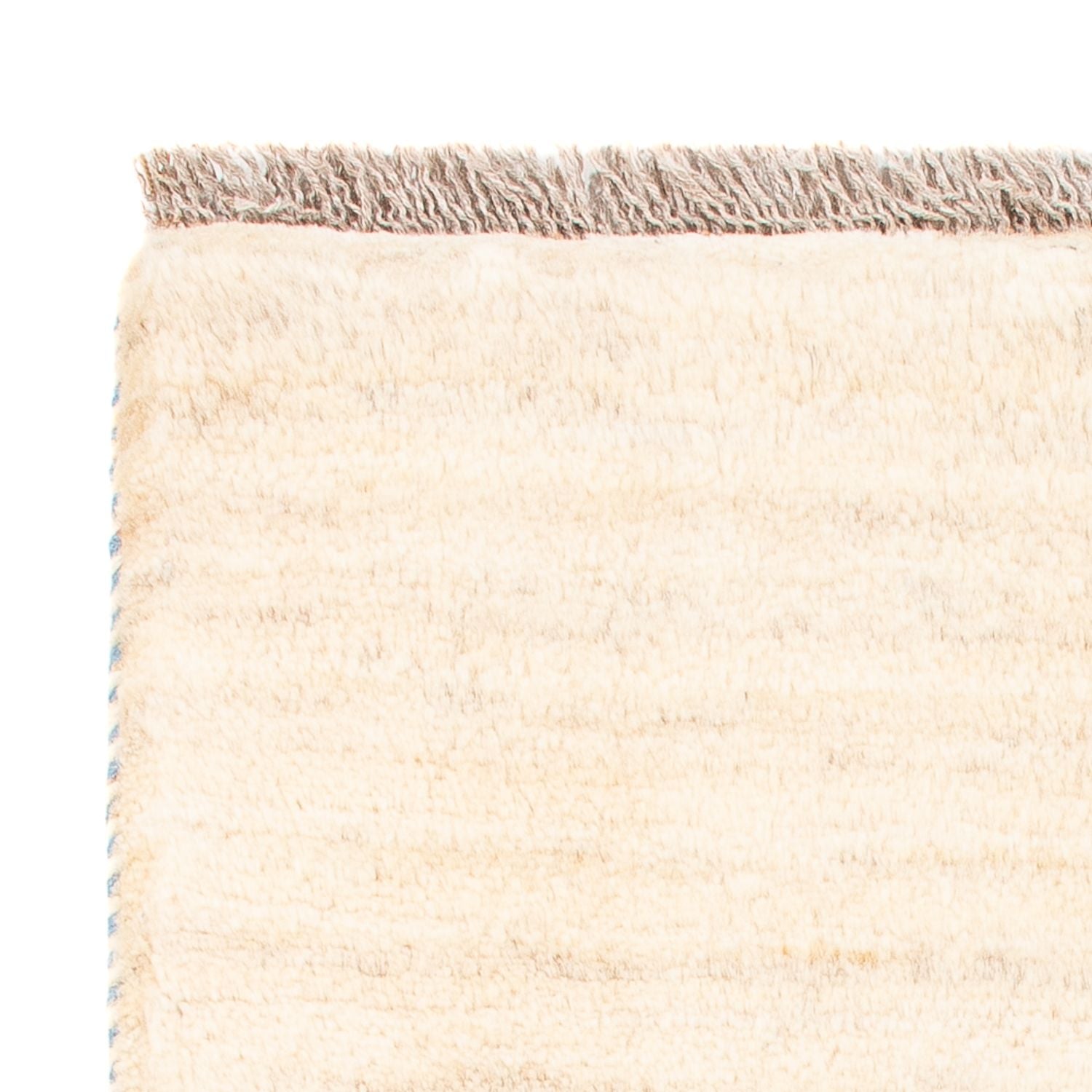Gabbeh-tæppe - Persisk - 85 x 60 cm - lys beige