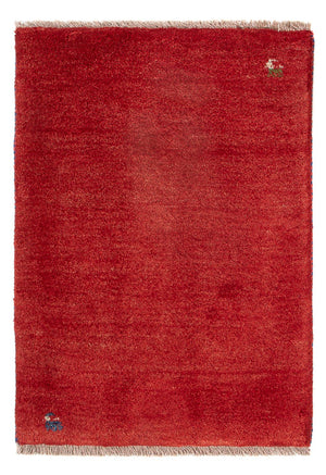 Gabbeh-tæppe - Persisk - 83 x 63 cm - rød