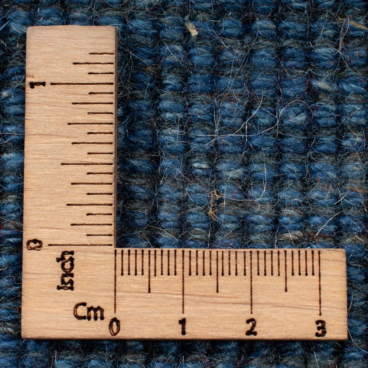 Gabbeh-tæppe - Persisk - 84 x 60 cm - havblå