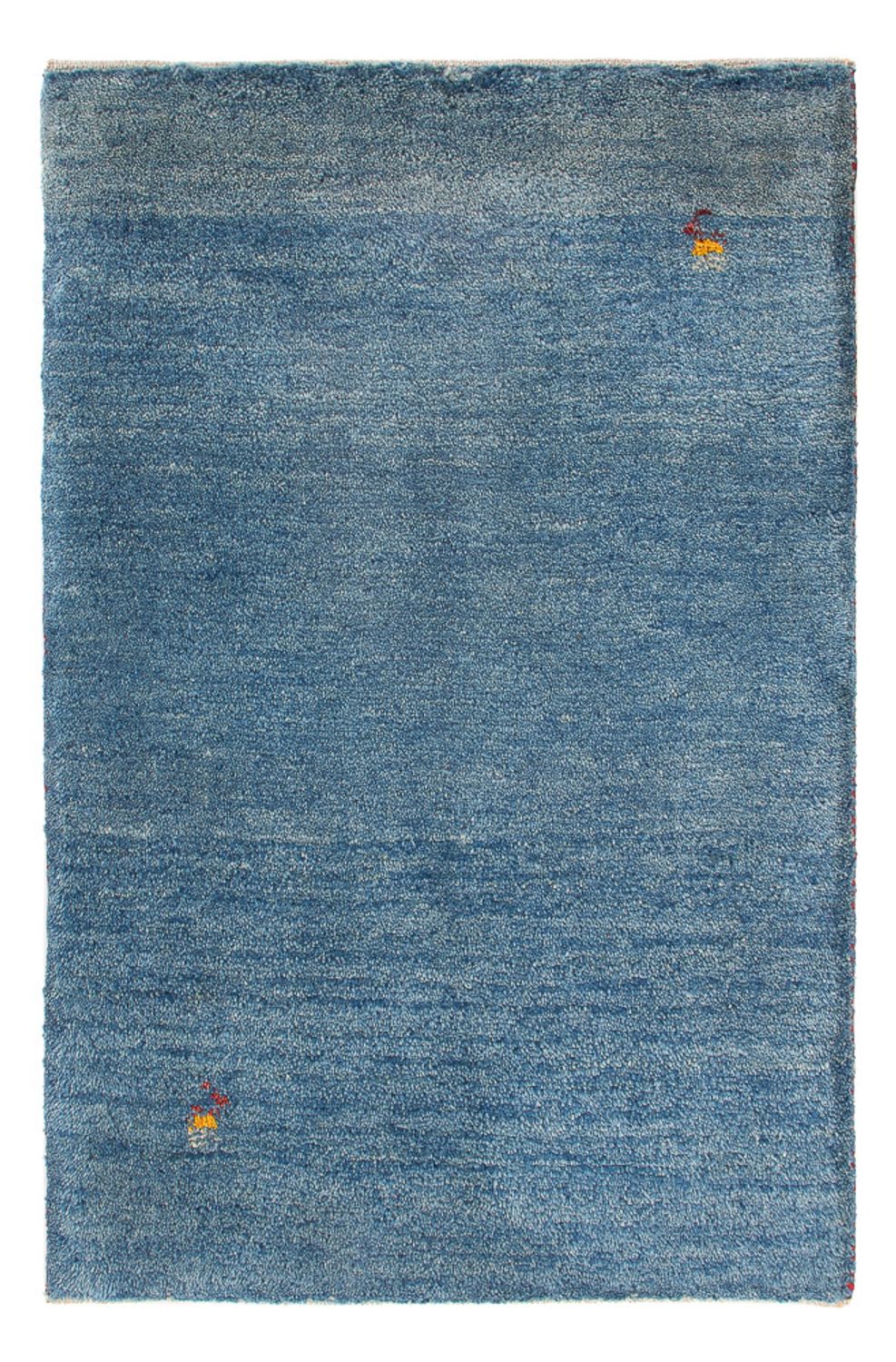 Gabbeh-tæppe - Persisk - 88 x 62 cm - havblå