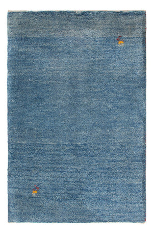Gabbeh-tæppe - Persisk - 88 x 62 cm - havblå