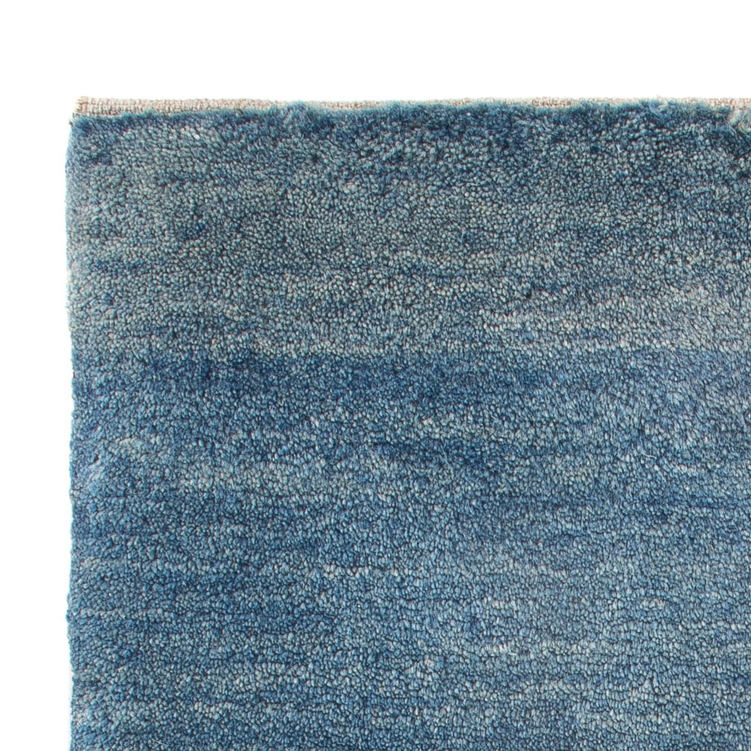 Gabbeh-tæppe - Persisk - 88 x 62 cm - havblå