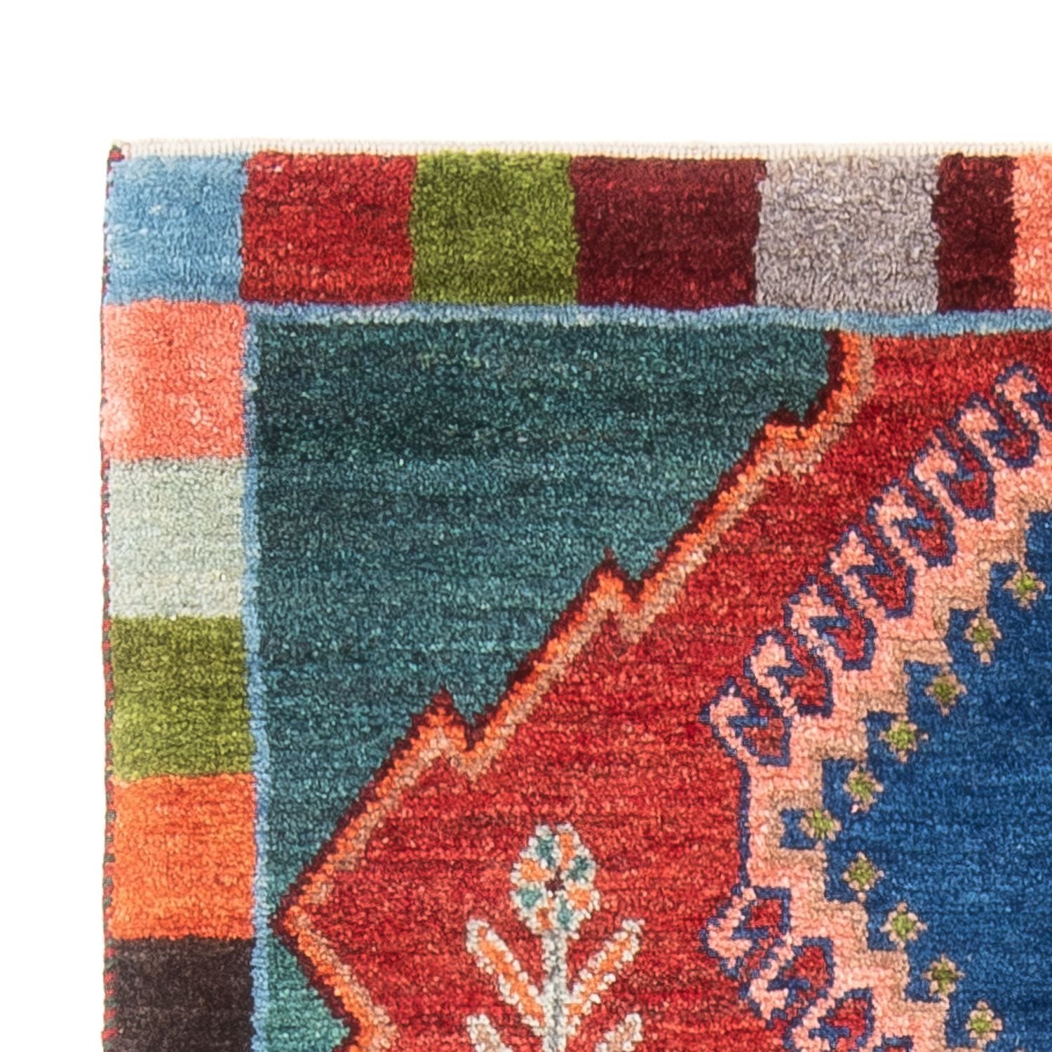 Gabbeh-tæppe - Persisk - 149 x 94 cm - rød