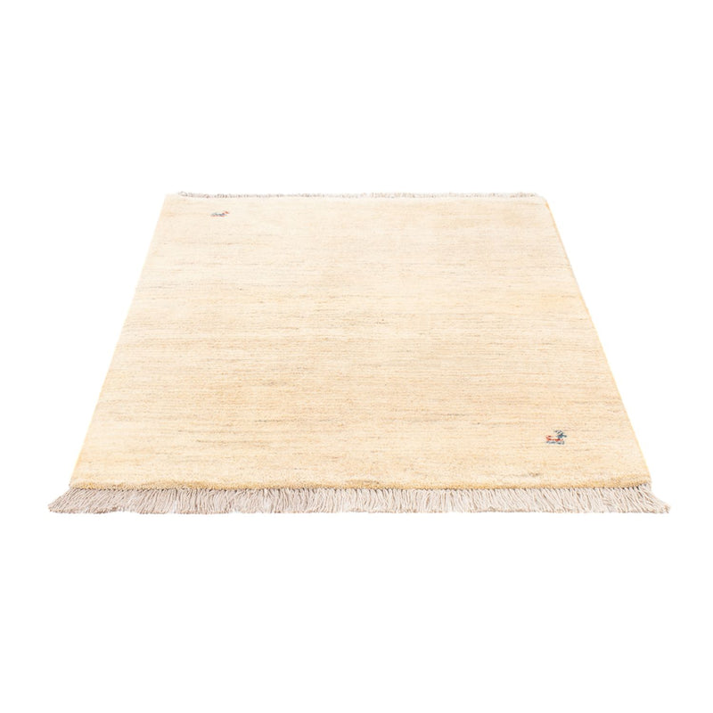 Gabbeh-tæppe - Persisk - 150 x 97 cm - naturlig hvid