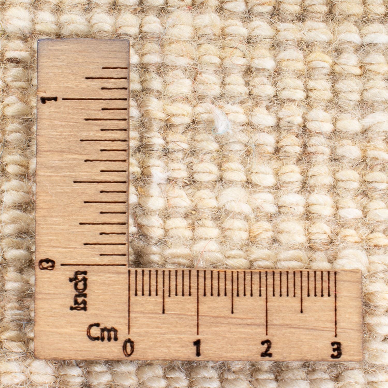 Gabbeh-tæppe - Persisk - 150 x 97 cm - naturlig hvid