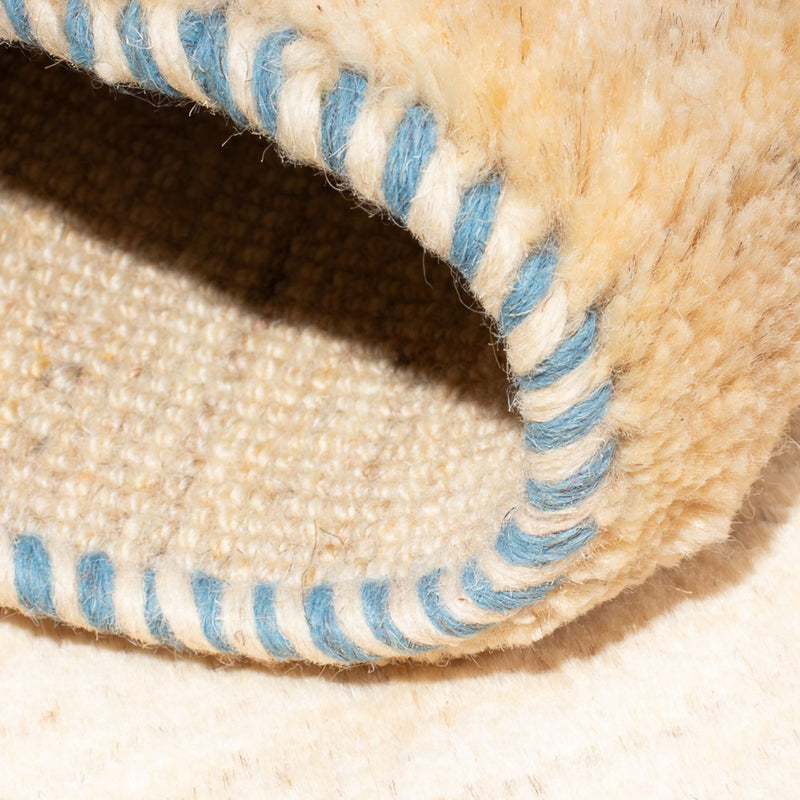 Gabbeh-tæppe - Persisk - 90 x 60 cm - beige