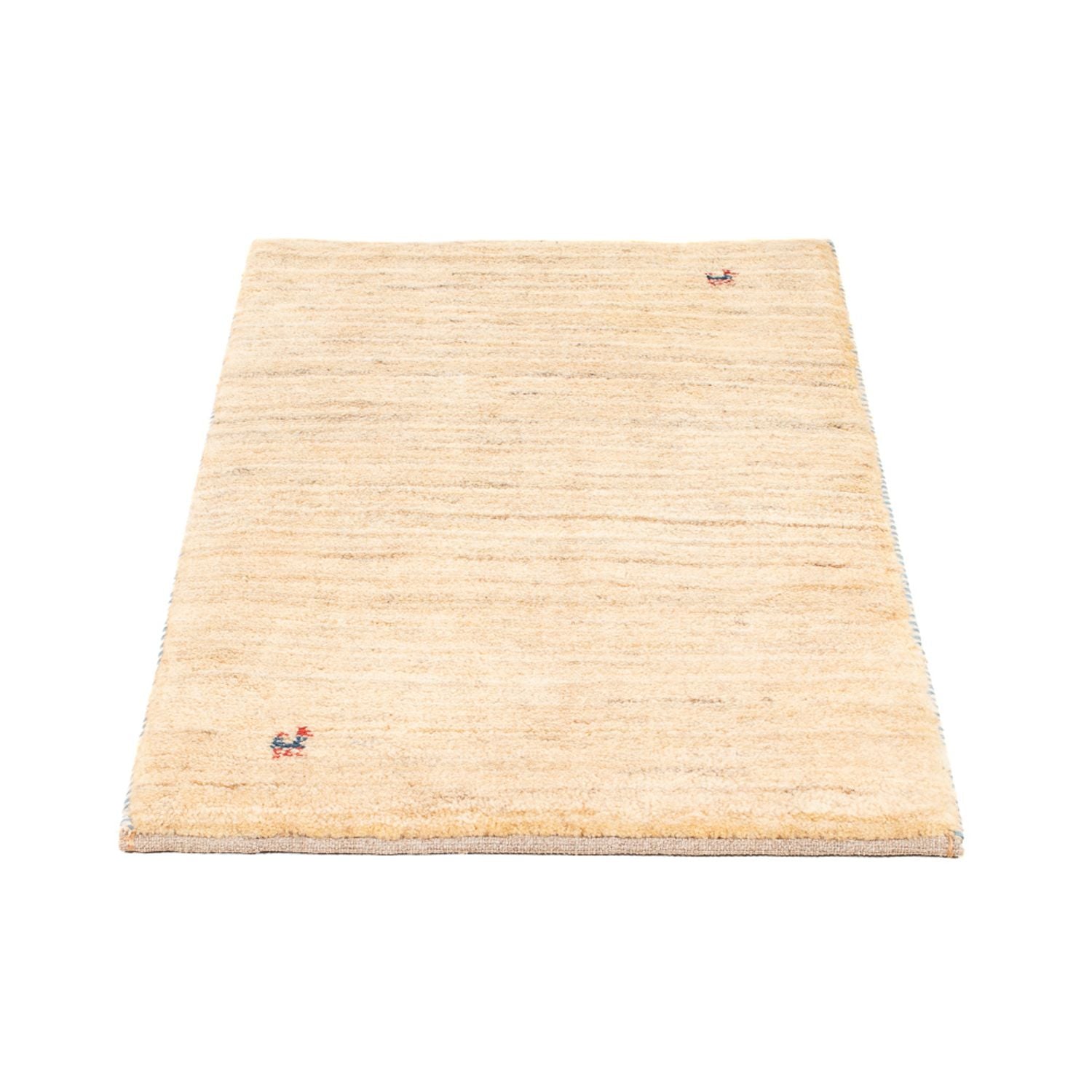 Gabbeh-tæppe - Persisk - 90 x 60 cm - beige