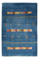 Persisk Gabbeh Tæppe 92x65cm - Perserteppich Wollteppich