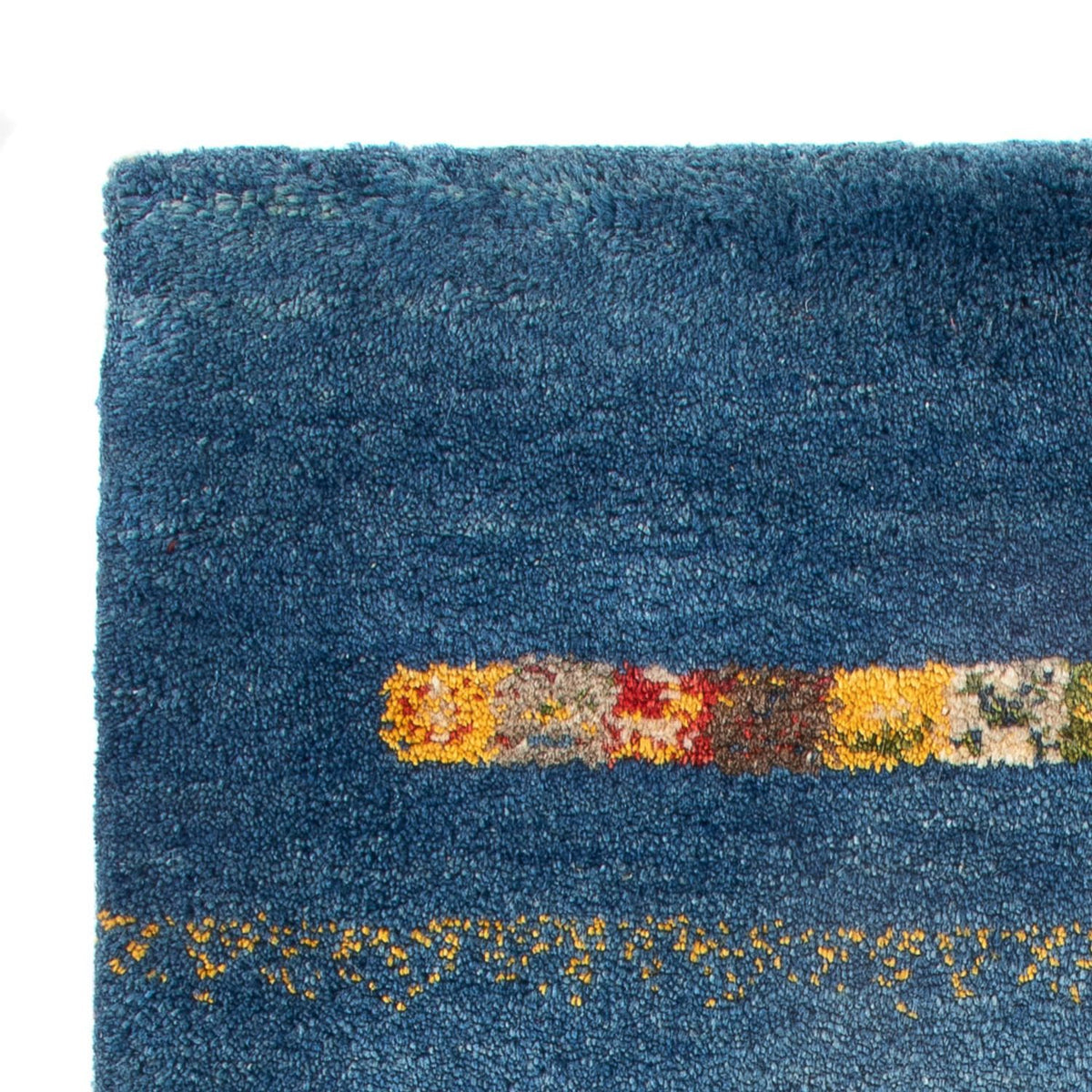 Gabbeh-tæppe - Persisk - 92 x 65 cm - flerfarvet