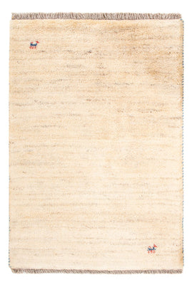 Gabbeh-tæppe - Persisk - 86 x 60 cm - lys beige