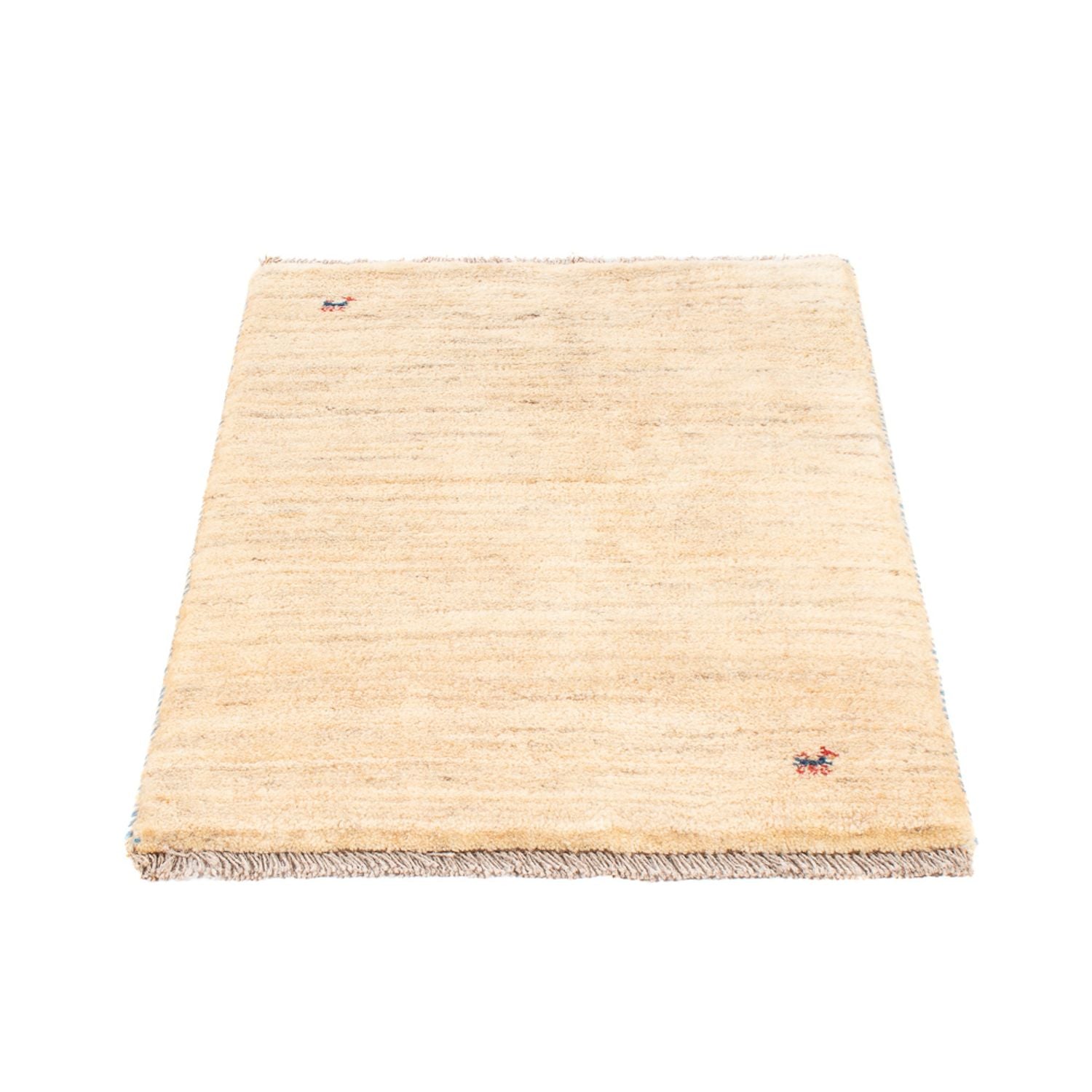 Gabbeh-tæppe - Persisk - 86 x 60 cm - lys beige